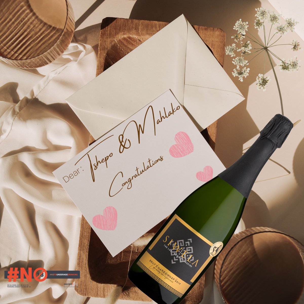 SiwelaWines's tweet photo. What's the best wine to gift that special someone?

We recommend our award-winning Cap Classique with a special gift card to get the message across. It is elegant, sophisticated, and leaves an impression of great taste and personality. Visit https://t.co/Q41XUZu8Qx https://t.co/zen8AM8Xf7