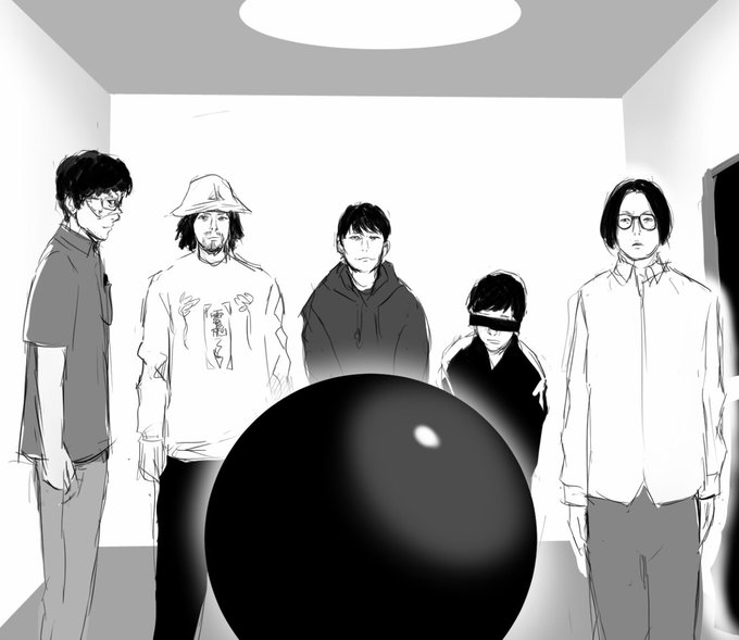 永田さんの顔を上手に描けない 