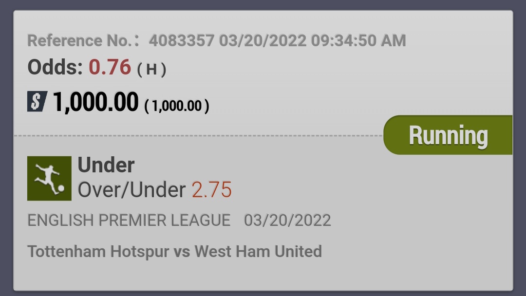 Mas_Wisnuuu's tweet photo. English Premier League
Tottenham Hotspur vs West Ham United
Under 2.75 FT
Supported by #Stars77
Langsung klik link daftar di bawah ya π ππ https://t.co/tK673K7PUb https://t.co/02BDUzk88m