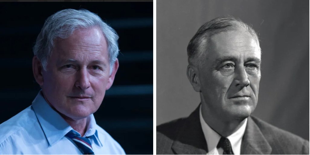 biopicman's tweet photo. Victor Garber as FDR? https://t.co/NFOnG1JQ2J