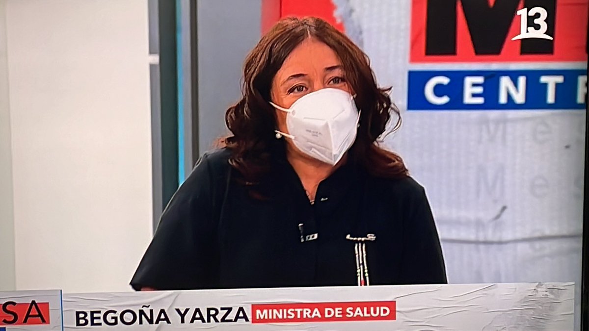 Ministra, la mascarilla se ocupa al otro lado.