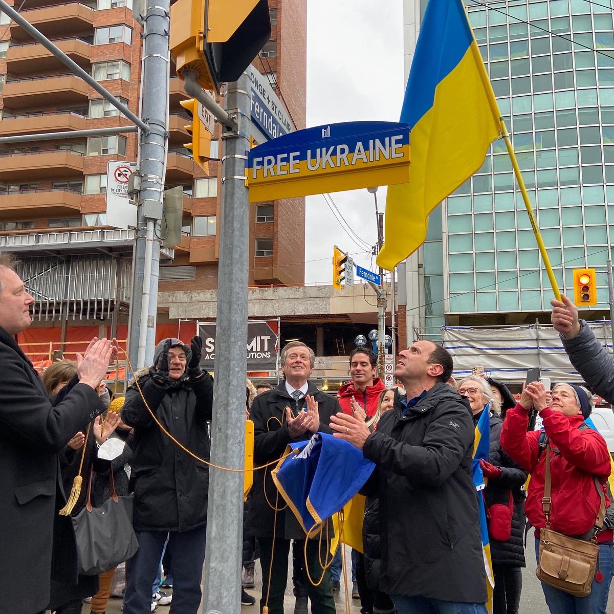 John Tory tweet media