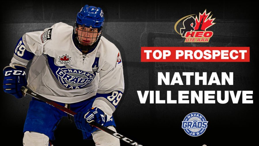 Puck_Pulse's tweet photo. Release | @NavanGradsAAA Nathan Villeneuve voted 2021-22 @HEOU18AAA Top Prospect

📷 https://t.co/GKlYtXPOxA
Graphic | Mark Kelly

🗞 | https://t.co/tzm7dUGCr5 https://t.co/BlgJDPalZN