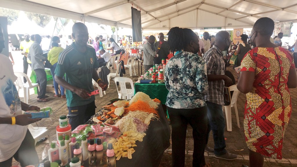 #HarvestMoneyExpo stalls at full capacity...