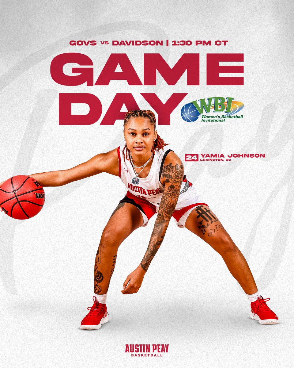 𝗥𝗢𝗨𝗡𝗗 𝗜𝗜: The season finale with the Wildcats. 🎩🏀

🆚 Davidson
🕜 1:30 PM (CT)
📍 Clive M. Beck Center
📺 | go.prepspin.com
📻 | bit.ly/GovsRadioNet
📊 | bit.ly/34Nf1Rj

<a href="/PostseasonWBI/">WBI</a> | #LetsGoPeay