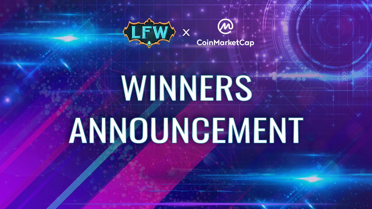 Legend_LFW's tweet photo. 🎉 LFW x @CoinMarketCap AIRDROP WINNERS Are Here
Check this article to know the details 👉 https://t.co/NwKsMRP5nx

‼️ A lot more events are coming your way, stay alert! https://t.co/lZRFfo4rai