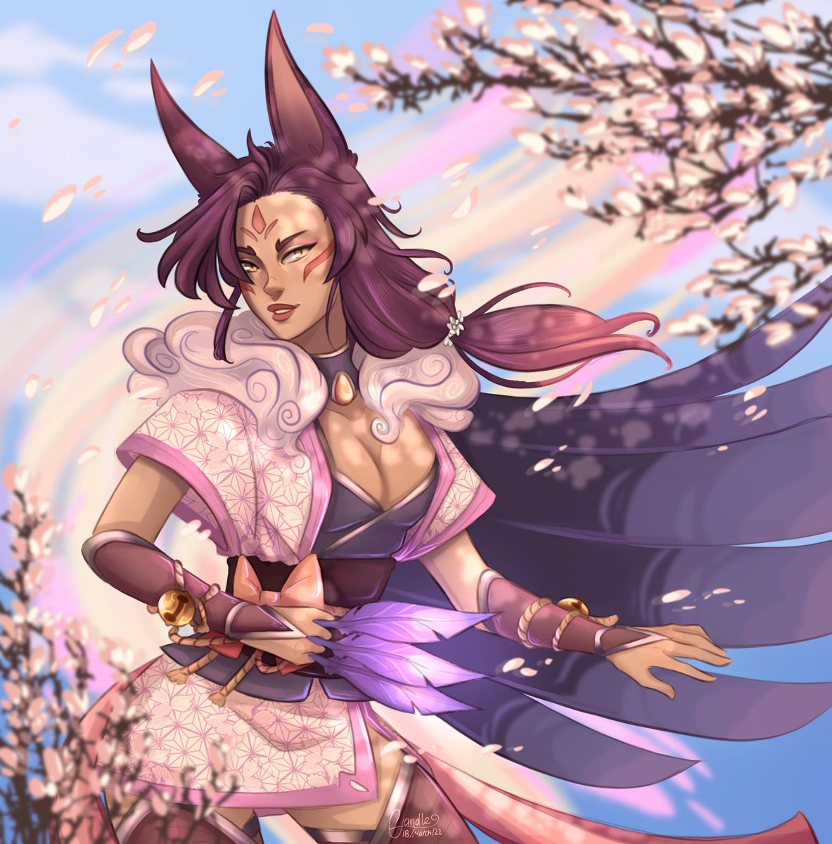 Cand13333's tweet photo. More art for my spirit blossom Xayah design. 

#art #RiotGames #RIOT #LeagueOfLegends #LeagueOfLegendsFanArt #character #characterart #characterdesign #xayah #lol #lolskins https://t.co/mvKhlqp9cN