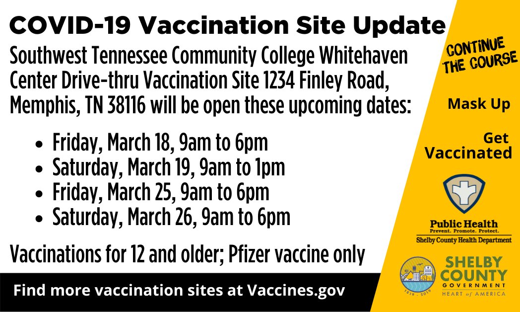 Shelby County Health on Twitter "Get drivethru COVID19 vaccinations