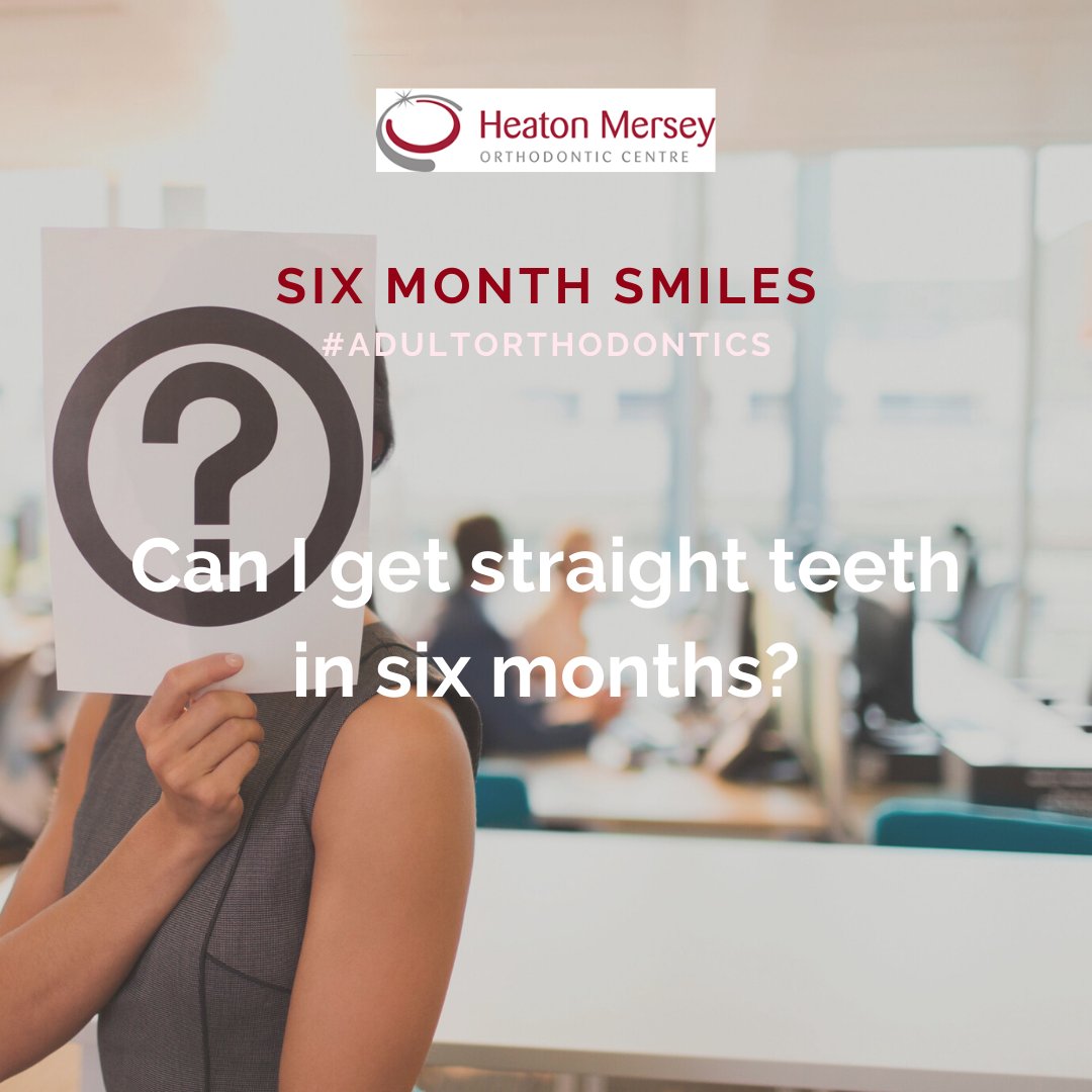 In some cases YES ✔️
Six Month Smiles brace treatment can give you a smile that you desire.
The best part is that Six Month Smiles is convenient, discreet, and comfortable! 👌
Message us for more information.
#AdultBraces #SixMonthSmiles