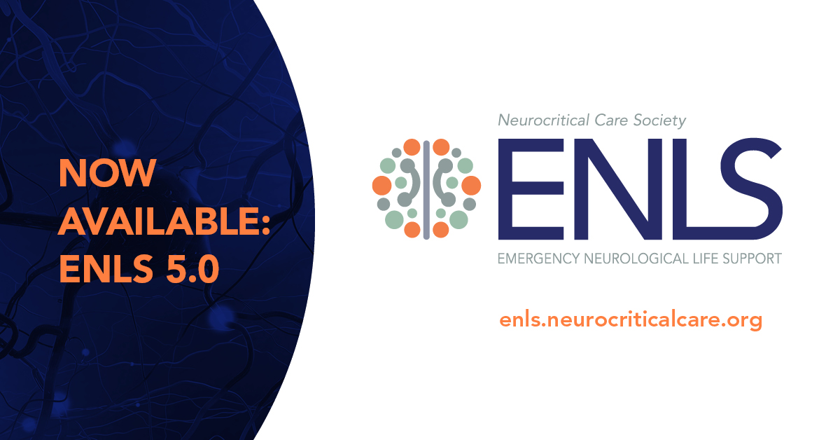 Neurocritical Care Society (@neurocritical) on Twitter photo ENLSĀ® 5.0 is now available! The most recognized NCS certification course, <a href="/enlscourse/">ENLS Course</a> is designed to help support healthcare professionals during the first hours of a neurological emergency, making it an ideal training tool. Purchase now: ow.ly/9tsO50I8uey ENLSĀ® 5.0 is now available! The most recognized NCS certification course, <a href="/enlscourse/">ENLS Course</a> is designed to help support healthcare professionals during the first hours of a neurological emergency, making it an ideal training tool. Purchase now: ow.ly/9tsO50I8uey