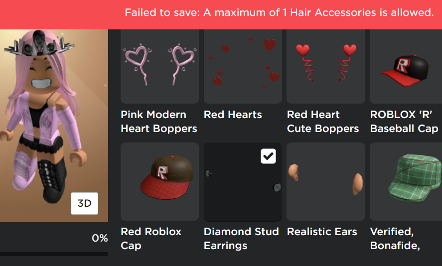 sonumbnumb's tweet photo. Why did roblox add a max of 1 hair now? This update suc

#roblox #robloxdev #robloxugc https://t.co/kUiwRFC5Ne