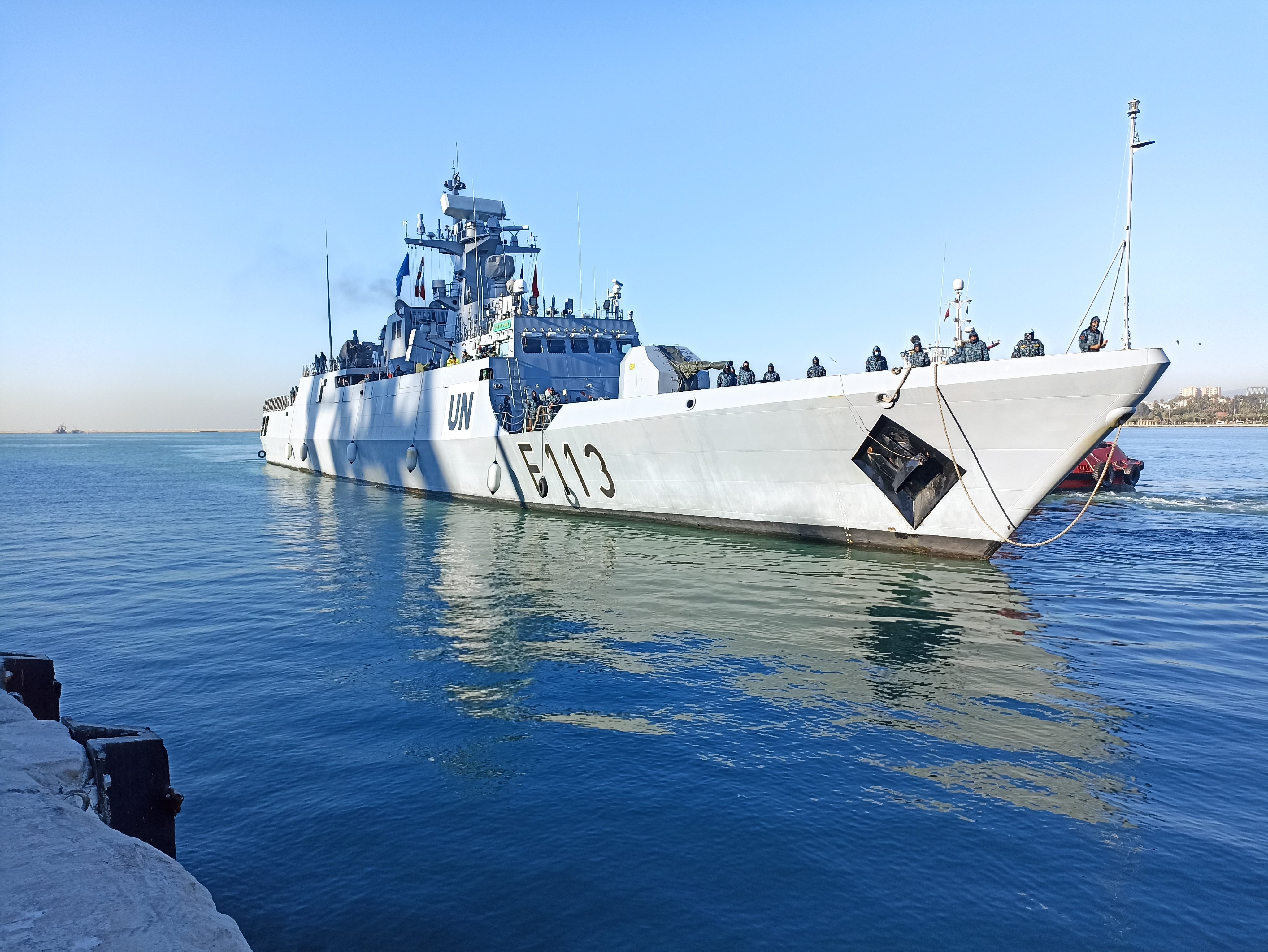 Defense Technology of Bangladesh-DTB on Twitter: "Bangladesh Navy's Type-056 guided missile corvette BNS SANGRAM ship made a port visit to Mersin as part of the mission of the UN Interim Task Force