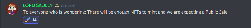 tinydeaddoll's tweet photo. @SkulltoonsNFT Do not believe in this project! they are all scammers. They gave 3 hours to mint but they informed us our Wl spots are guaranteed, now they say they are sold our in this NFT market. They gave 20k WL spots to 7777 supply. Lol. #NFT #NFTs #NFTCommunity #NFTCollection https://t.co/AoYpdfDP57