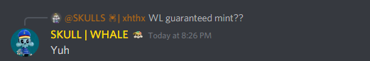 tinydeaddoll's tweet photo. @SkulltoonsNFT Do not believe in this project! they are all scammers. They gave 3 hours to mint but they informed us our Wl spots are guaranteed, now they say they are sold our in this NFT market. They gave 20k WL spots to 7777 supply. Lol. #NFT #NFTs #NFTCommunity #NFTCollection https://t.co/AoYpdfDP57