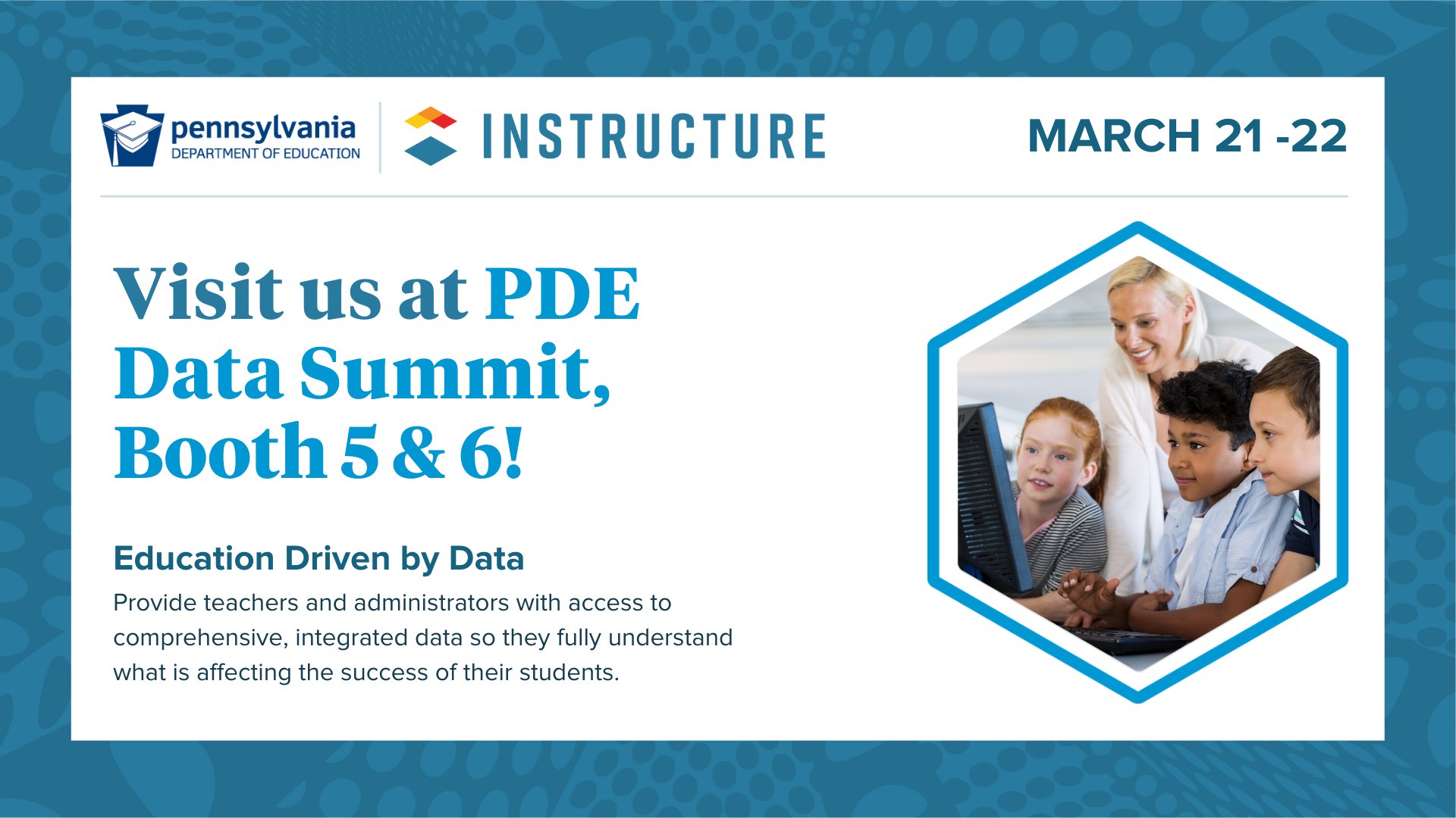 Canvas LMS on Twitter "We are excited to be at the PDE Data Summit on