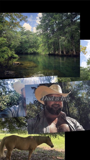 SPRING! Literally. A natural spring a few miles up from the ranch. https://t.co/VYWFoNg59R