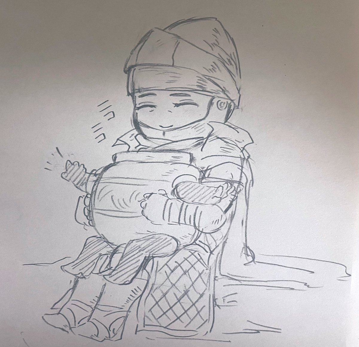 壺ちゃんと褪せ人ちゃん 