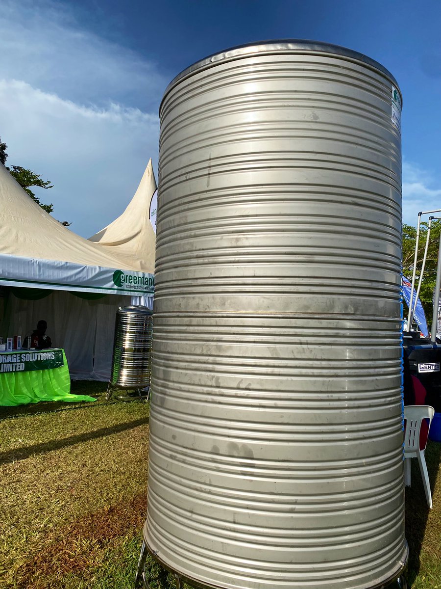 newvisionwire's tweet photo. Have you used the stainless green tanks which don't rust &amp; can be recycled? There is no aglae growth in them, meaning they are free from bacteria &amp; fungus. @green_tanks which last for over 25 years are Eco friendly and have no negative impact on the environment. #HarvestMoneyExpo https://t.co/PHtQw98Y87