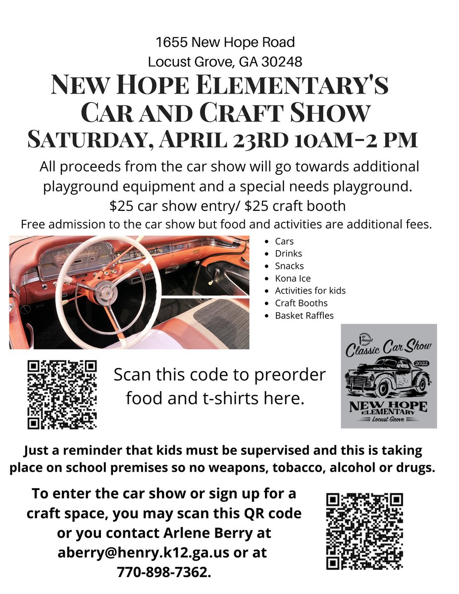 Please share with others and join us if you can!