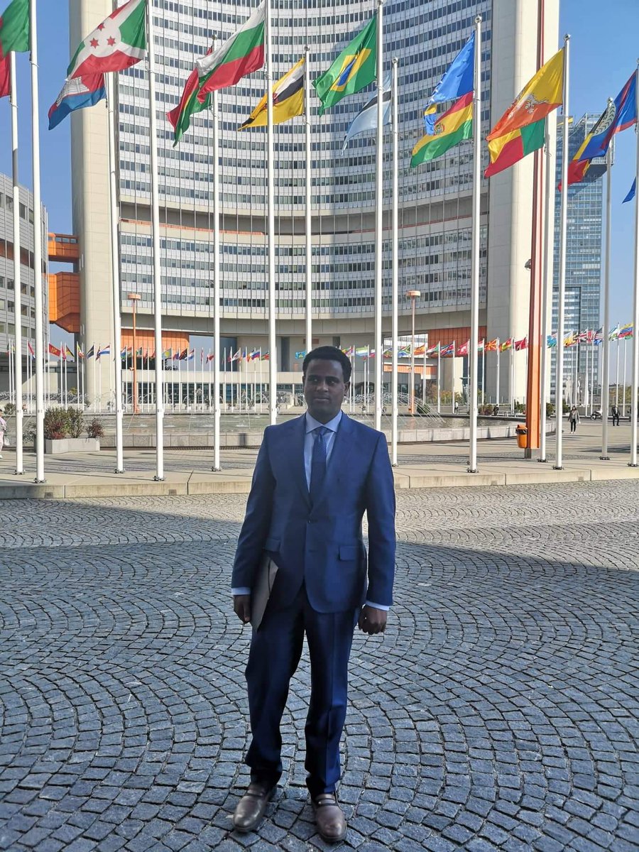 boshe_megersa's tweet photo. Memories at Vienna international center(VIC) for diplomatic talks with International Organizations and Ethiopians living in Vienna in 2018. It was when the reform started because of #Oromorevolution. There was the spirit of hope &amp; disturbers not raised in Ethiopia at the time. https://t.co/0rrbtEW24m