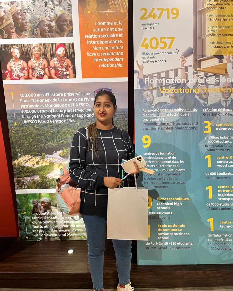 Celebrating #JourneeinternationaledelaFrancophonie #gabonatexpo2020 #Expo2020Dubai