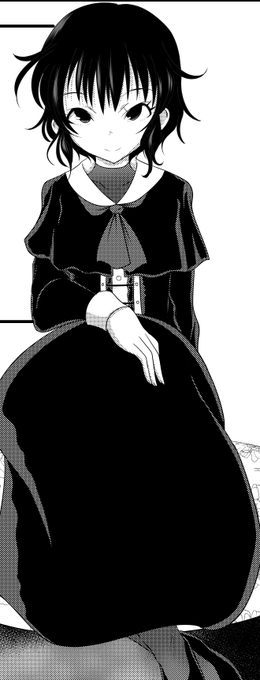 #三連休フォロワーさんが増える こんなマンガ描いてます この娘は中二病に感染した頃から描きたかったタイプなので漫画見てくれた人は可愛がってねw 自分のオリキャラでは大好きな子w 