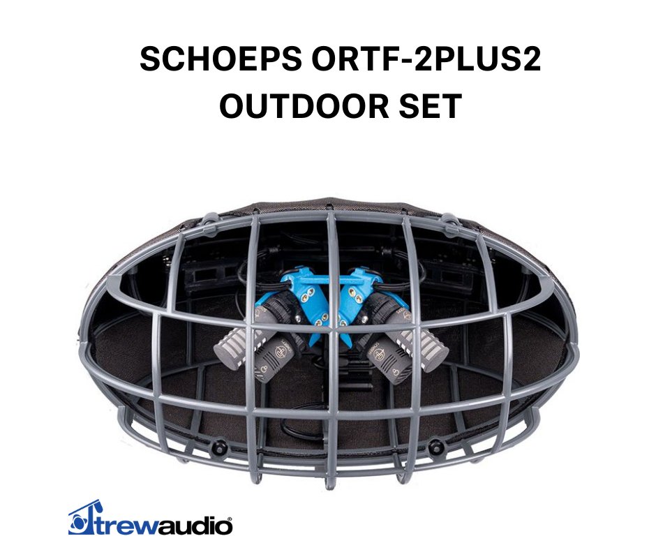trewaudio's tweet image. This 4-channel plug-and-play set for 3D atmo recording the ORTF-2plus2 setup was developed as a 4-channel "spot microphone" for 3D audio recording. It captures sound sources and atmos with vertical and horizontal.

bit.ly/3HBAN8x

#TrewAudio
#ProSound
#BoomPole