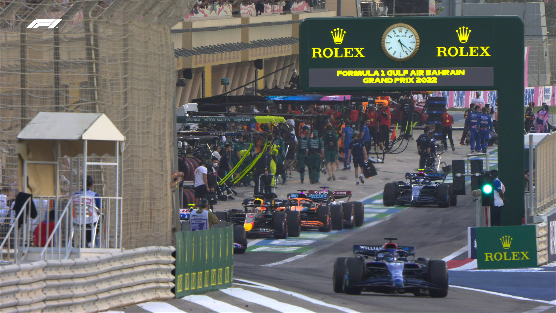 Formula 1 on Twitter: "Cars coming out on track the anticipation builds! �� #BahrainGP #F1 