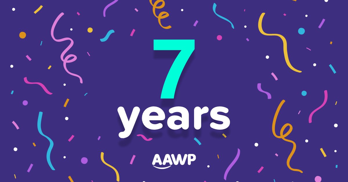 We celebrate 7 years of AAWP! 🥳🥂🎉🍺

Thanks 🙏 to everyone who has trusted and supported us for so long! 🎈🎈🎈🎈🎈

To celebrate the day, we are initiating a 48 HOURS FLASH SALE!

Just follow this link and Save 20% on all licenses!

👉 getaawp.com/pricing/?ims=e…