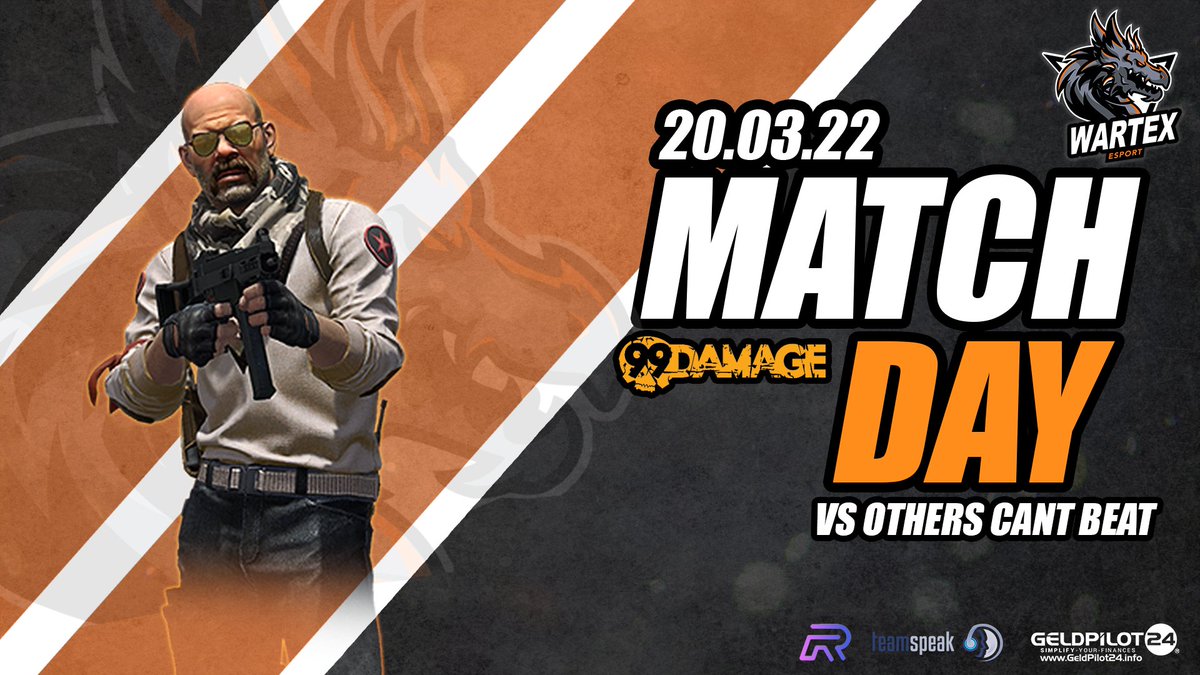 wartexESPORTS's tweet photo. [#WARTEX99] 🇩🇪

Our German team also has to make it today. Currently ranked 9th in the league. Can we get two points today?
#GOWARTEX

🆚 @OthersCantBeat
⏰ 19:00(CET)
📺 -

@GELDPILOT24 @teamspeak @REYFMDE https://t.co/fhp7iE6XIH