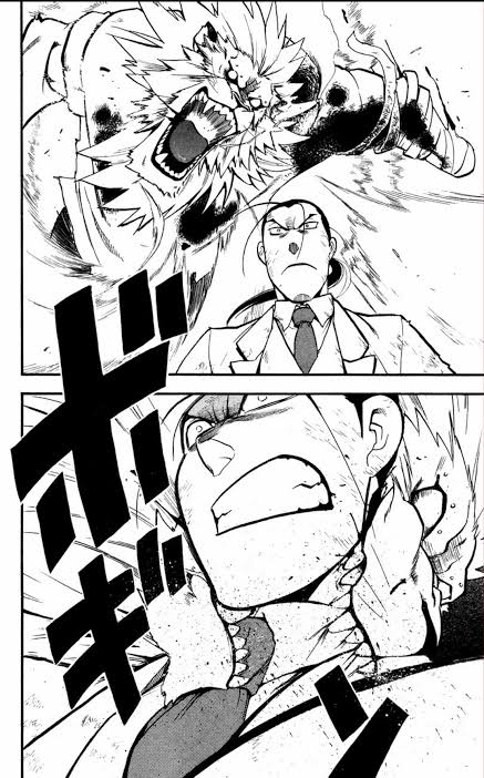 よこみちp ハガレンで一番好きなシーン キンブリーをキメラのおっさん ハインケル が倒すトコロが好きな人全体の７割はいると思ってる 鋼の錬金術師 ハガレン T Co Wgjqxeo9vq Twitter