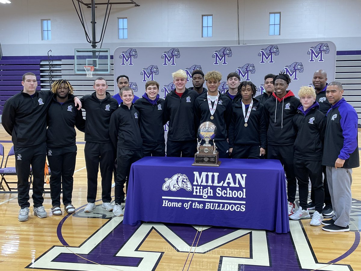 District 12AA Champs-1st since 2004; Region 6AA Champs-1st since 1987; Sectional Champs &amp; qualify for state tournament-1st time since 1968; finished as State Tournament Runners Up-1st time since 1942. Respect is earned not given-these young men earned it every day. #MilanProud