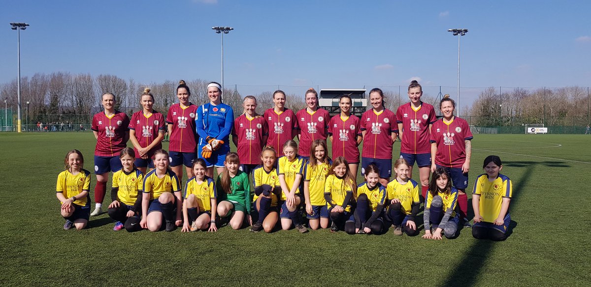 Thanks to <a href="/CardiffMetWFC/">Cardiff Met WFC</a> for inviting us to mascot their game today.