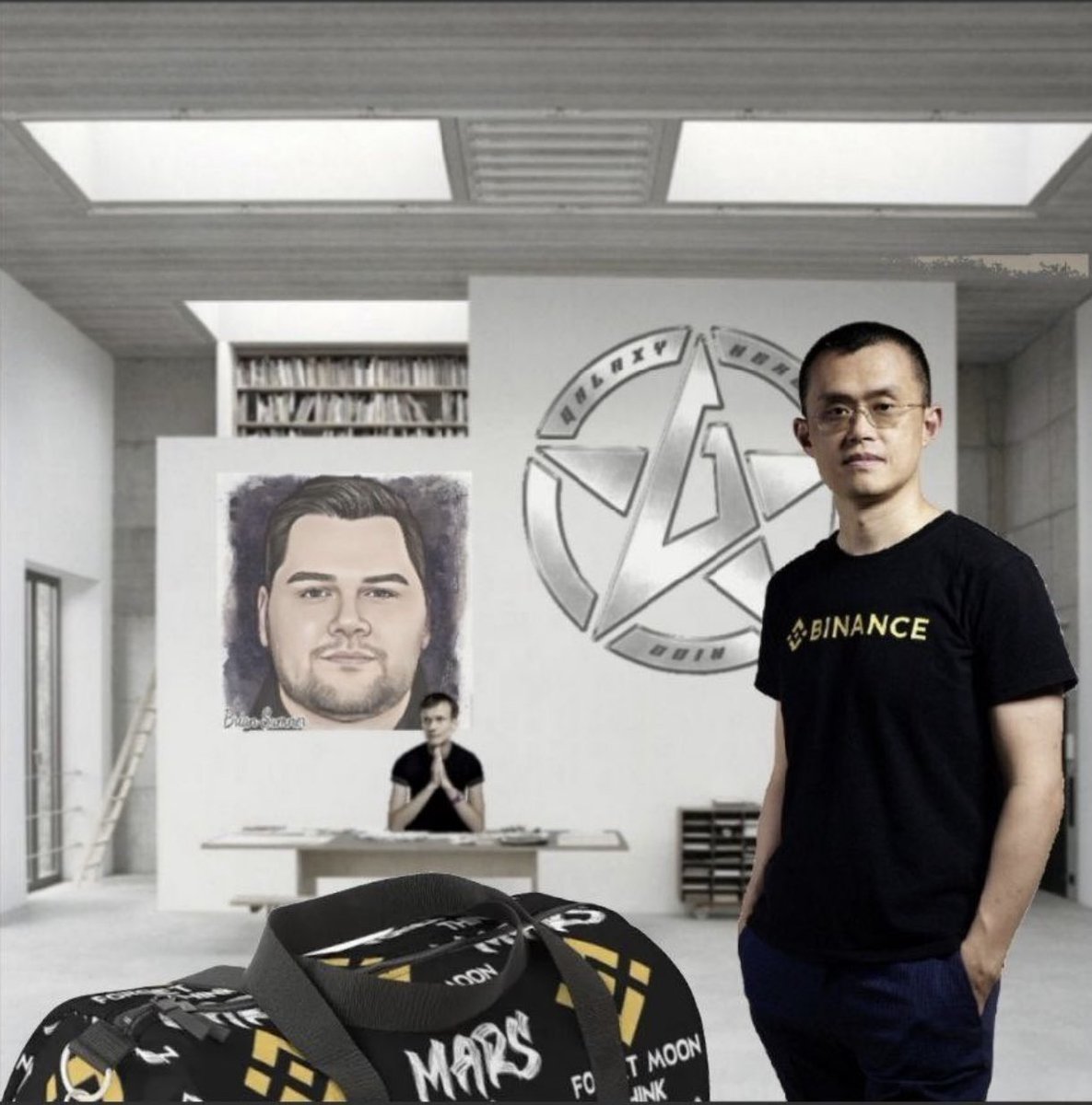 Community art is 🔥<a href="/cz_binance/">CZ 🔶 BNB</a> 

#GalaxyHeroes #GHC #BNB