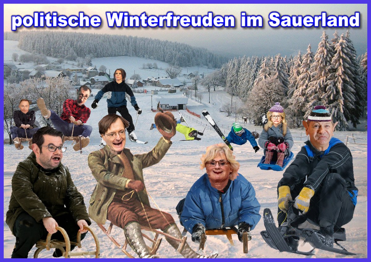 Winterfreude mit Olaf Scholz