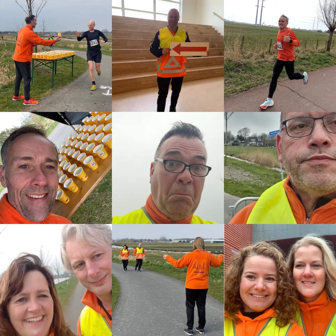 PretRunners's tweet photo. Vrijwilligers bij de Lansingerlandrun, leuk bedrag opgehaald voor Stichting Roparun💪💪 https://t.co/hyWPc6t9A0