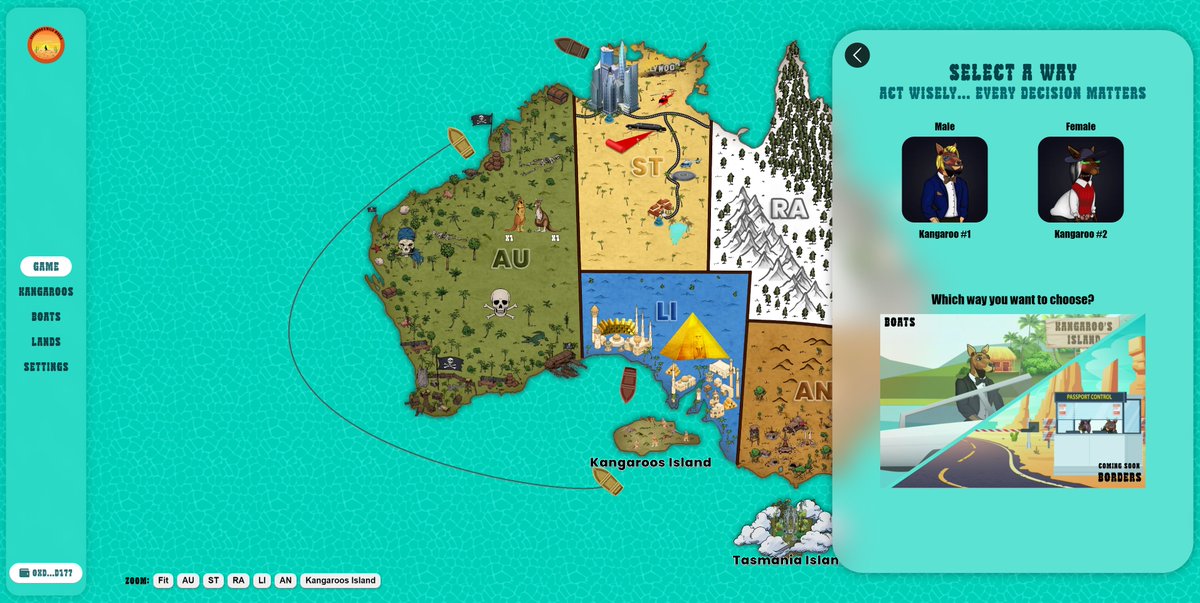 enaskywalker's tweet image. Kangaroo Wild World 
#NFTProject #MultiNFT #NFTCollection