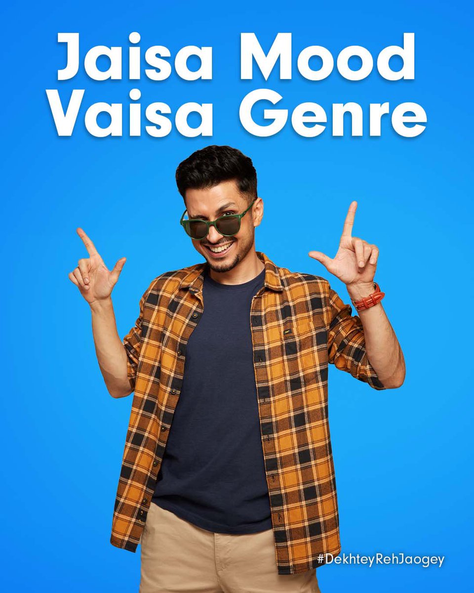 Zee5_Official's tweet photo. FOMO no more! 🥳
ab @AmolParashar ki tarah aap bhi #DekhteyRehJaogey! watch binge-worthy content at just ₹50 per month on #ZEE5. (1/2) https://t.co/0pkooui0CK