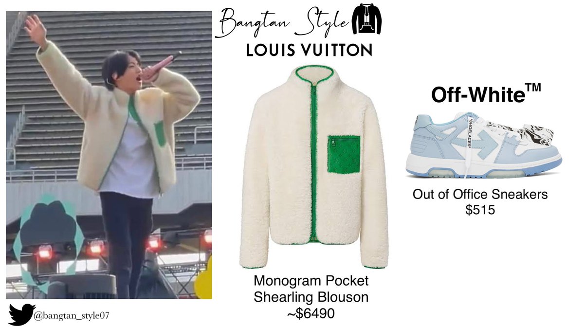 JUNGKOOK GOLDEN 📀 on X: The Louis Vuitton hoodie Jungkook was wearing  during soundcheck cost $25.900 and was already soldout😭😭😭😭😭 it's  crazy!!!!  / X