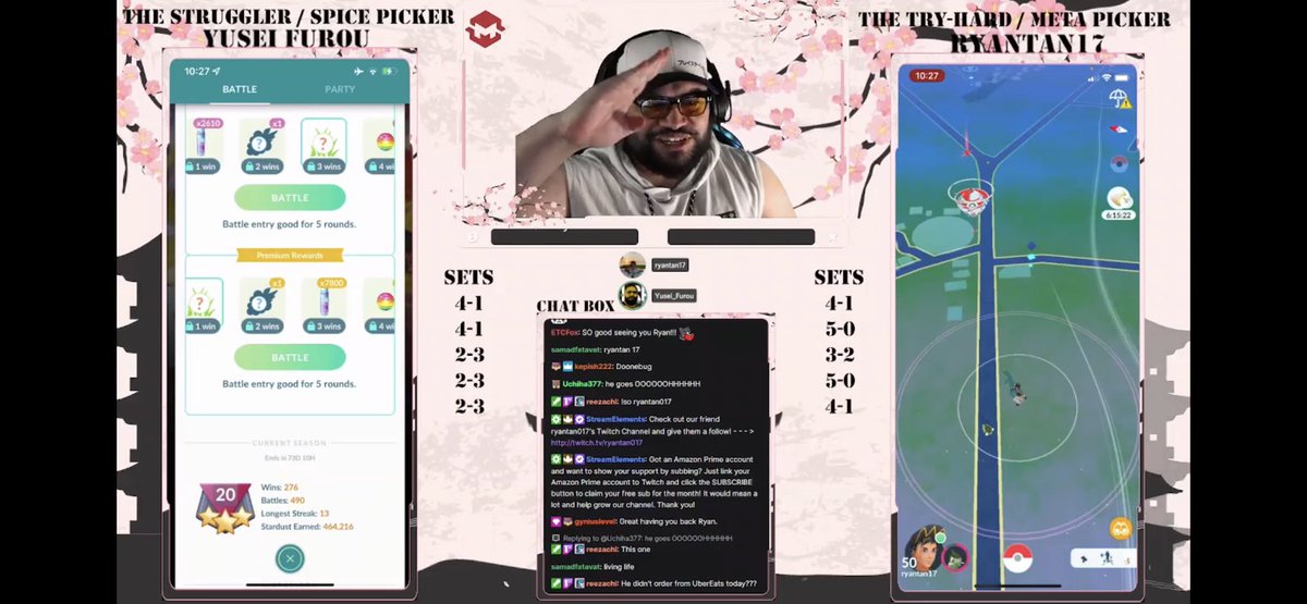 Yusei_furou's tweet photo. Great duo’s these past few days with The Two Try-Hards @RyanTanKhyeYun and @bomatsu 👀🤣 Always a pleasure hitting up our locals ! 🥳 Happy Monday team ! See yall again tonight !
#SeasonOfFun #PokemonGo #PvP https://t.co/Nk7pEgOayd