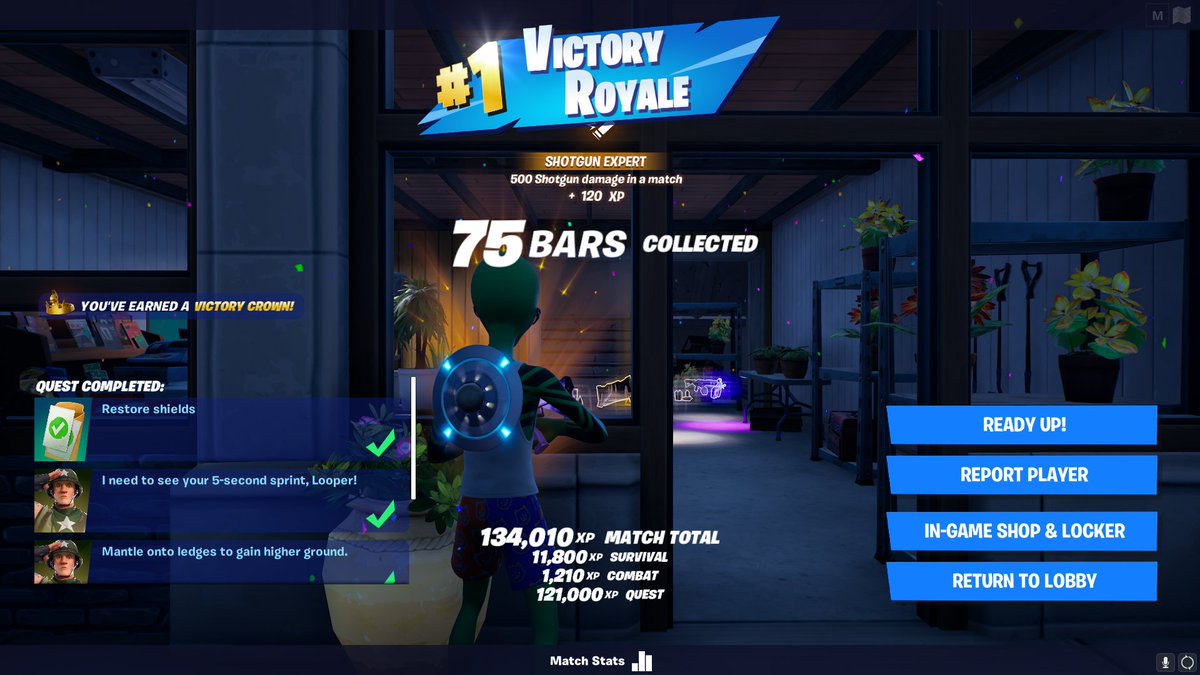 First game in Chapter 3 Season 2, No building is gonna be fun