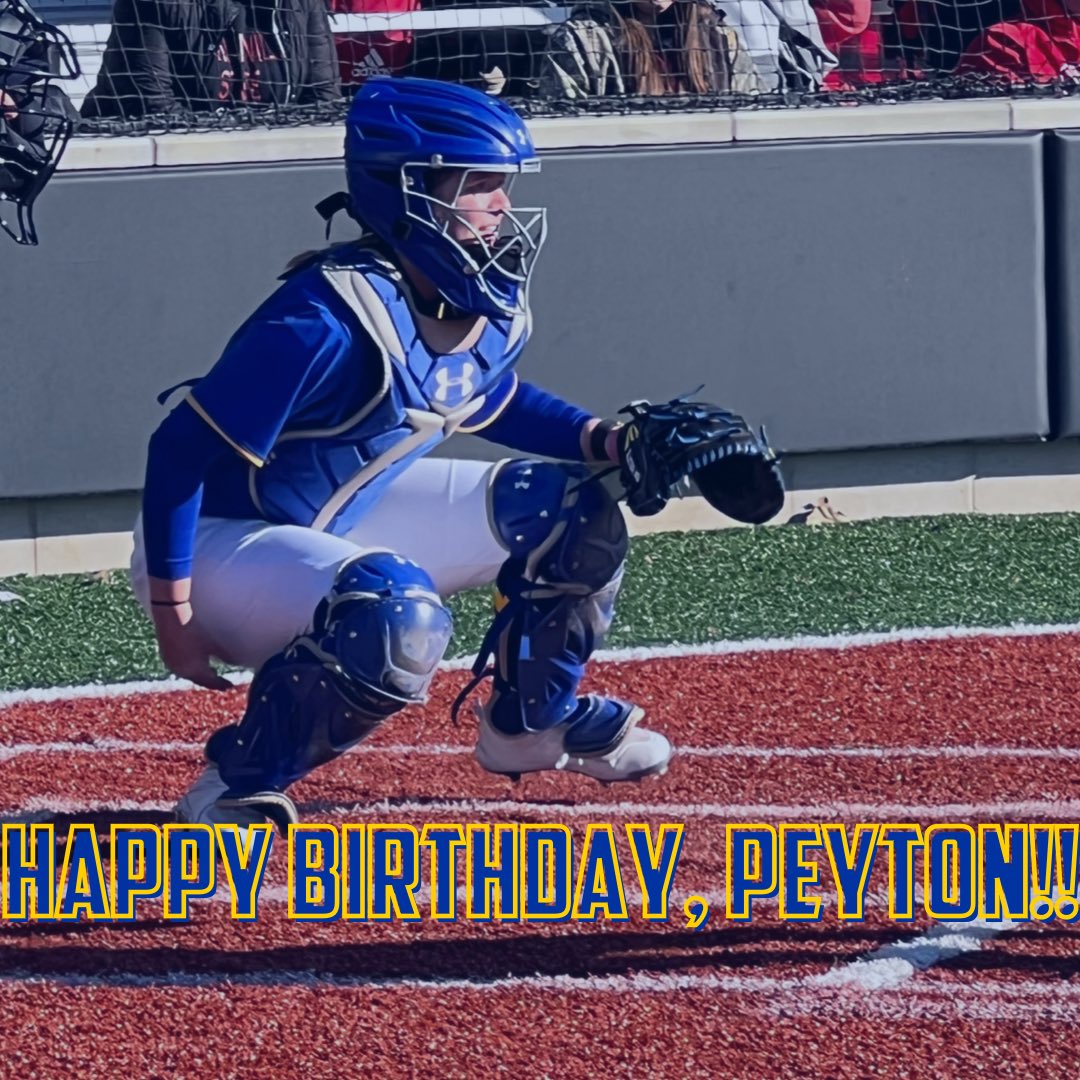Happy Birthday to our Senior Catcher, <a href="/peytonslater/">p släter</a> !!!