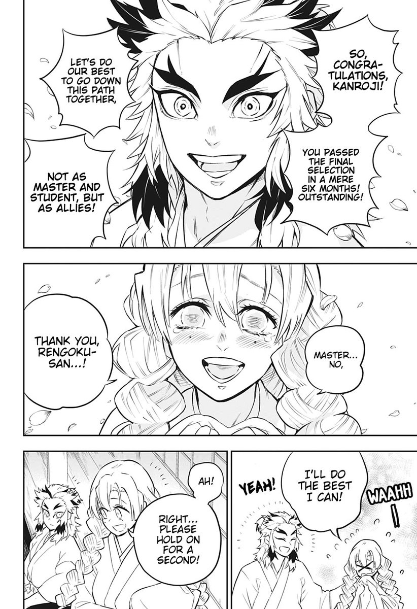 Kanroji got her haori from Rengoku as a gift for joining the Demon Slayer corpse ❤️‍🔥