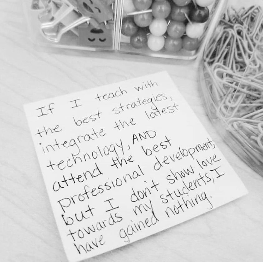 Amen! Developing relationships and rapport with your students is EVERYTHING!!!