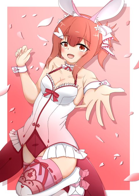 おめでとう‼
記念に描きたかったバニーを描いたよ
#結城友奈生誕祭2022 
#yuyuyu 