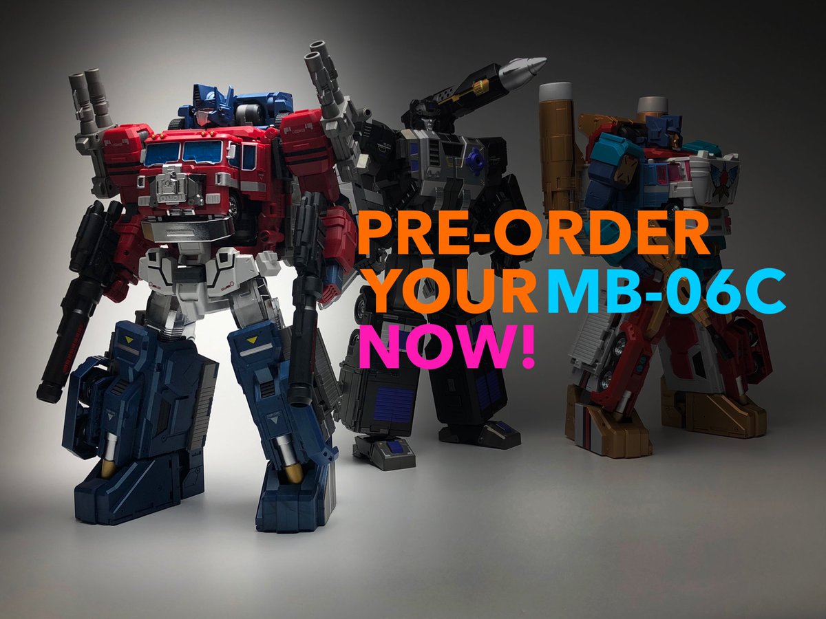 fans_hobby's tweet image. Glad to inform you MB-06C V2 POWER BASER (re-issue 2022) is available to order at your local stores or at our online store now:

fans-hobby.myshopify.com/collections/pr…

#fanshobby #thirdpartytransformers #powerbaser #masterforce #ginrai #powermaster