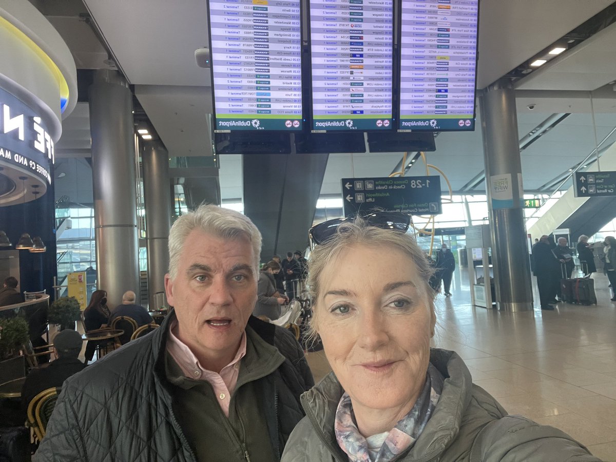 isaireland's tweet photo. Back at the Airport to collect students! Two years since our last group… we couldn’t be happier! #studyabroad #studytravel #backinbusiness https://t.co/sYceHPGdLe