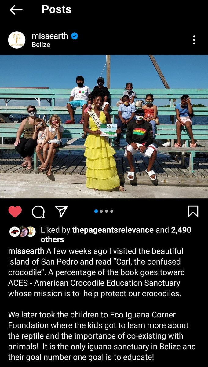 EarthImpo1's tweet photo. Here are some of her Activities and Campaigns related to Wildlife Protection and Advocating, that's why I wish she could also collaborate with more Big Orgs like Wwf @nbood @WWF

 #BeautyForACause #WomanOfTheEarth #Big4Pageant #Grandslam #TravelBelize #PageantsThatMatter https://t.co/Y83OIXpc5N