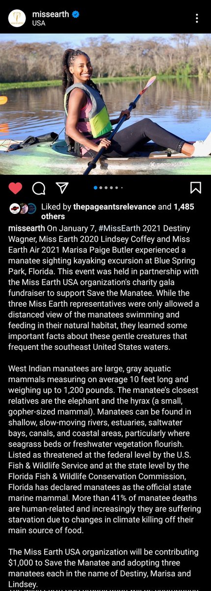 EarthImpo1's tweet photo. Here are some of her Activities and Campaigns related to Wildlife Protection and Advocating, that's why I wish she could also collaborate with more Big Orgs like Wwf @nbood @WWF

 #BeautyForACause #WomanOfTheEarth #Big4Pageant #Grandslam #TravelBelize #PageantsThatMatter https://t.co/Y83OIXpc5N