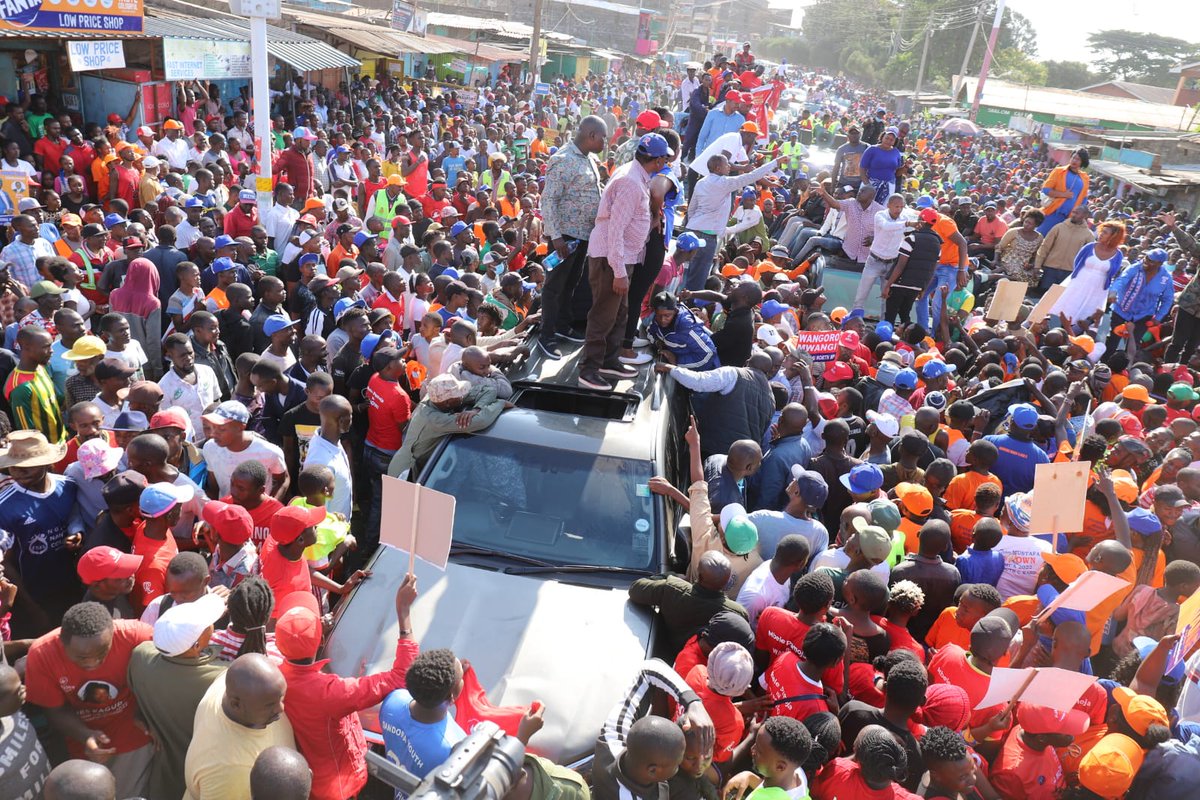 Asanteni Kanairo. Well done team Azimio Nairobi. #Inawezekana